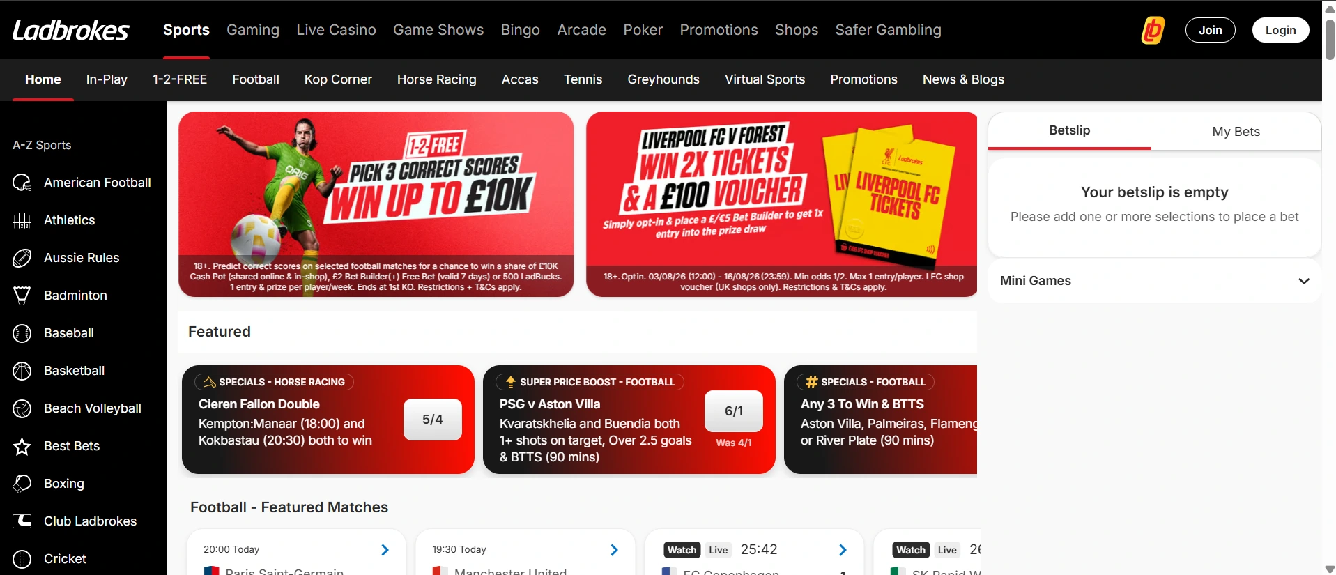 Ladbrokes legaal casino